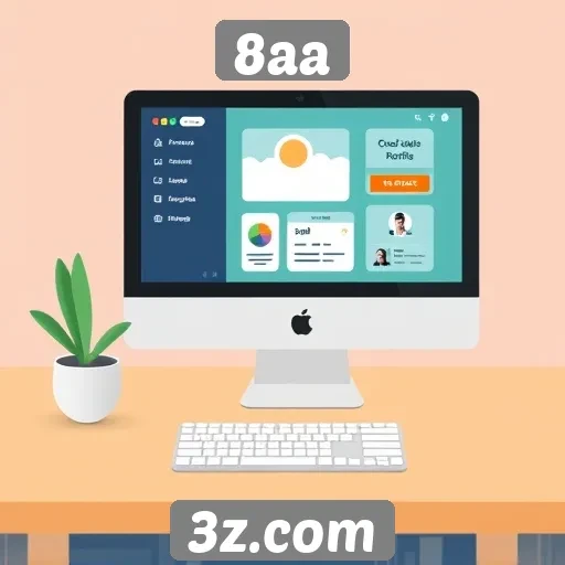 Como o 8aa se destaca pela interface amigável
